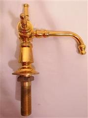 LOT OF 4 #P0013 ANTIQUE LUXURY BRASS STROM PLUMBING TUB FIXTURES ONE UNUSED 3 US